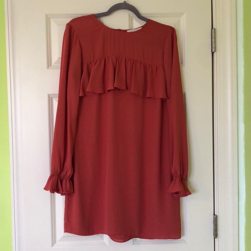 Ruffle, Wayf mini dress